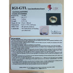 Load image into Gallery viewer, 4.19/CT Natural Ceylonese Pukhraj with Govt Lab Certificate-YELSA9W