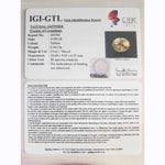 Load image into Gallery viewer, 5.73 Ratti yellow sapphire with Govt Lab Certificate-(12210)