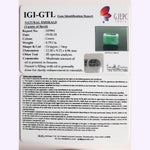 Load image into Gallery viewer, 4.70/CT Natural Panna Stone with Govt. Lab Certificate (6771)