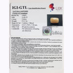 Load image into Gallery viewer, 10.12 Ratti yellow sapphire with Govt Lab Certificate-(1221)
