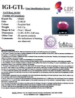 Load image into Gallery viewer, 6.01 Ratti Natural Mozambique Ruby with Govt. Lab Certificate-7881