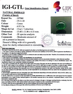 Load image into Gallery viewer, 5.82 Ratti Natural Panna Stone With Govt. Lab Certificate (3441)