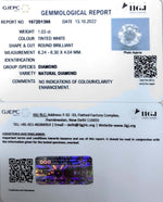 Load image into Gallery viewer, 1.03/Cents Natural Diamond With Govt. Lab Certificate (160000)