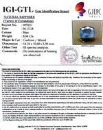 Load image into Gallery viewer, 9.51 Ratti Natural Blue Sapphire with Govt Lab Certificate-(6771)