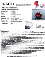 Load image into Gallery viewer, 5.26 Ratti Natural Hessonite with Govt. Lab Certificate-(1221)