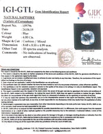 Load image into Gallery viewer, 4.00/CT Natural Neelam with Govt Lab Certificate-BLUSA9V