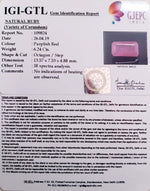 Load image into Gallery viewer, 6.92 Ratti Natural Mozambique Ruby with Govt. Lab Certificate-12210