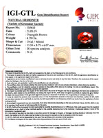 Load image into Gallery viewer, 5.31 Ratti Natural Hessonite with Govt. Lab Certificate-(1221)