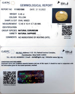 Load image into Gallery viewer, 8.46/CT Natural Ceylonese Pukhraj with Govt Lab Certificate-6771