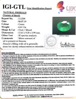 Load image into Gallery viewer, 5.11 Ratti Natural Panna Stone With Govt. Lab Certificate (34410)
