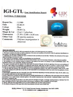 Load image into Gallery viewer, 55.57 Ratti Irani Turquoise With Govt. Lab Certificate-(1221)