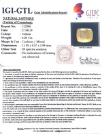 Load image into Gallery viewer, 6.73 Ratti Natural Yellow Sapphire with Govt Lab Certificate-(6771)