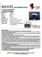 Load image into Gallery viewer, 10.39 Ratti Natural Blue Sapphire With Govt Lab Certified-(2331)