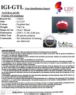 Load image into Gallery viewer, 8.51 Ratti Natural Indian Ruby with Govt. Lab Certificate-(1221)