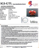 Load image into Gallery viewer, 7.51 Ratti Natural Hessonite with Govt. Lab Certificate-(1221)