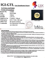 Load image into Gallery viewer, 2.48 Ratti Natural Yellow Sapphire with Govt Lab Certificate-(YELSA9T)