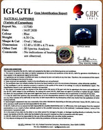 Load image into Gallery viewer, 7.05 Ratti Natural Neelam with Govt Lab Certificate-(2331)