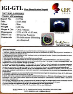 Load image into Gallery viewer, 7.36 Ratti Natural Neelam with Govt Lab Certificate-(2331)