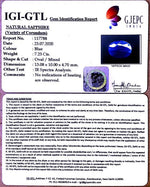 Load image into Gallery viewer, 8.03 Ratti Natural Neelam with Govt Lab Certificate-(2331)