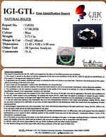 Load image into Gallery viewer, 4.12 Ratti Natural Iolite With Govt. Lab Certificate-(2331)