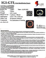 Load image into Gallery viewer, 4.01/CT Natural Ceylonese Pukhraj Stone with Govt Lab Certificate-YELSA9V