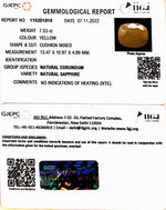 Load image into Gallery viewer, 7.53/CT Natural Ceylonese Pukhraj with Govt Lab Certificate-6771
