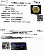 Load image into Gallery viewer, 2.82/CT Natural Ceylonese Pukhraj with Govt Lab Certificate-6771