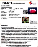Load image into Gallery viewer, 5.36 Ratti Natural Neo Burma Ruby with Govt. Lab Certificate-(3441)