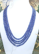 Load image into Gallery viewer, Natural Blue Sapphire Beads (494.21)