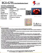 Load image into Gallery viewer, 8.46 Ratti Natural Hessonite with Govt. Lab Certificate-(1221)
