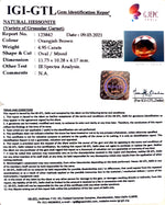 Load image into Gallery viewer, 5.49 Ratti Natural Hessonite with Govt. Lab Certificate-(1221)