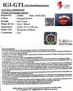 Load image into Gallery viewer, 5.33 Ratti Natural Hessonite with Govt. Lab Certificate-(1221)