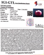 Load image into Gallery viewer, 3.40 Ratti Natural Neo Burma Ruby with Govt. Lab Certificate-(3441)