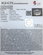 Load image into Gallery viewer, 12.06 Ratti Natural Ceylonese Yellow Sapphire with Govt Lab Certificate-(6771)