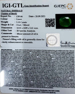Load image into Gallery viewer, 3.10/CT Natural Panna Stone with Govt. Lab Certified-(2331)
