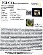 Load image into Gallery viewer, 7.57/CT Natural Ceylonese Pukhraj with Govt Lab Certificate-45510