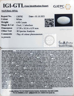 Load image into Gallery viewer, 5.49 Ratti Natural Opal with Govt. Lab Certificate (1665)