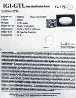 Load image into Gallery viewer, 6.14 Ratti Natural Opal with Govt. Lab Certificate (832)