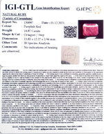 Load image into Gallery viewer, 14.87/CT Natural New Burma Ruby with Govt. Lab Certificate-2331