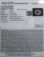 Load image into Gallery viewer, 4.93/CT Natural Ceylonese Pukhraj Stone with Govt Lab Certificate-YELSA9U
