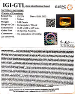 Load image into Gallery viewer, 5.58/CT Natural Ceylonese Pukhraj with Govt Lab Certificate-45510