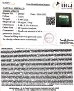 Load image into Gallery viewer, 4.41 Ratti Natural Panna Stone with Govt. Lab Certified-(1221)