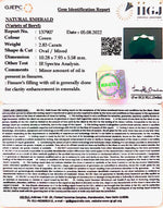 Load image into Gallery viewer, 2.83/CT Natural Panna Stone with Govt. Lab Certified-(4551)