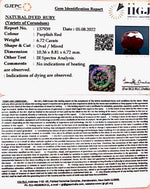Load image into Gallery viewer, 7.45 Ratti Natural new burma Ruby with Govt. Lab Certificate-(2331)