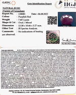 Load image into Gallery viewer, 7.60/CT Natural Neo Burma Ruby with Govt. Lab Certificate-5661