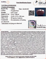 Load image into Gallery viewer, 9.34 Ratti Natural Indian Ruby with Govt. Lab Certificate-(1221)
