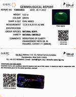 Load image into Gallery viewer, 4.02/CT Natural Panna Stone with Govt. Lab Certified-(1221)