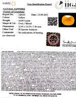 Load image into Gallery viewer, 14.69/CT Natural Ceylonese Pukhraj with Govt Lab Certificate-(6771)