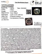 Load image into Gallery viewer, 11.27/CT Natural Ceylonese Pukhraj with Govt Lab Certificate-(6771)