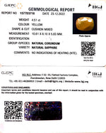 Load image into Gallery viewer, 4.51/CT Natural Ceylonese Pukhraj with Govt Lab Certificate-4551